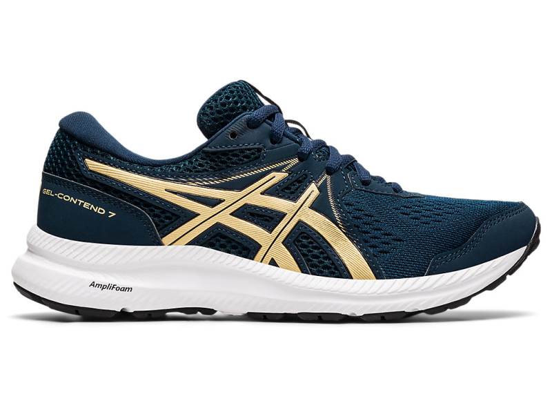 Dámské Běžecké Boty Asics GEL-CONTEND 7 Tmavě Blankyt 87450XGOZ